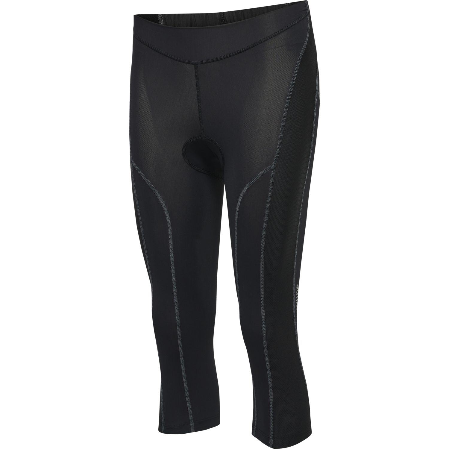 BIKE KNEE PANTS, BLACK/FIESTA_CAZOO, packshot