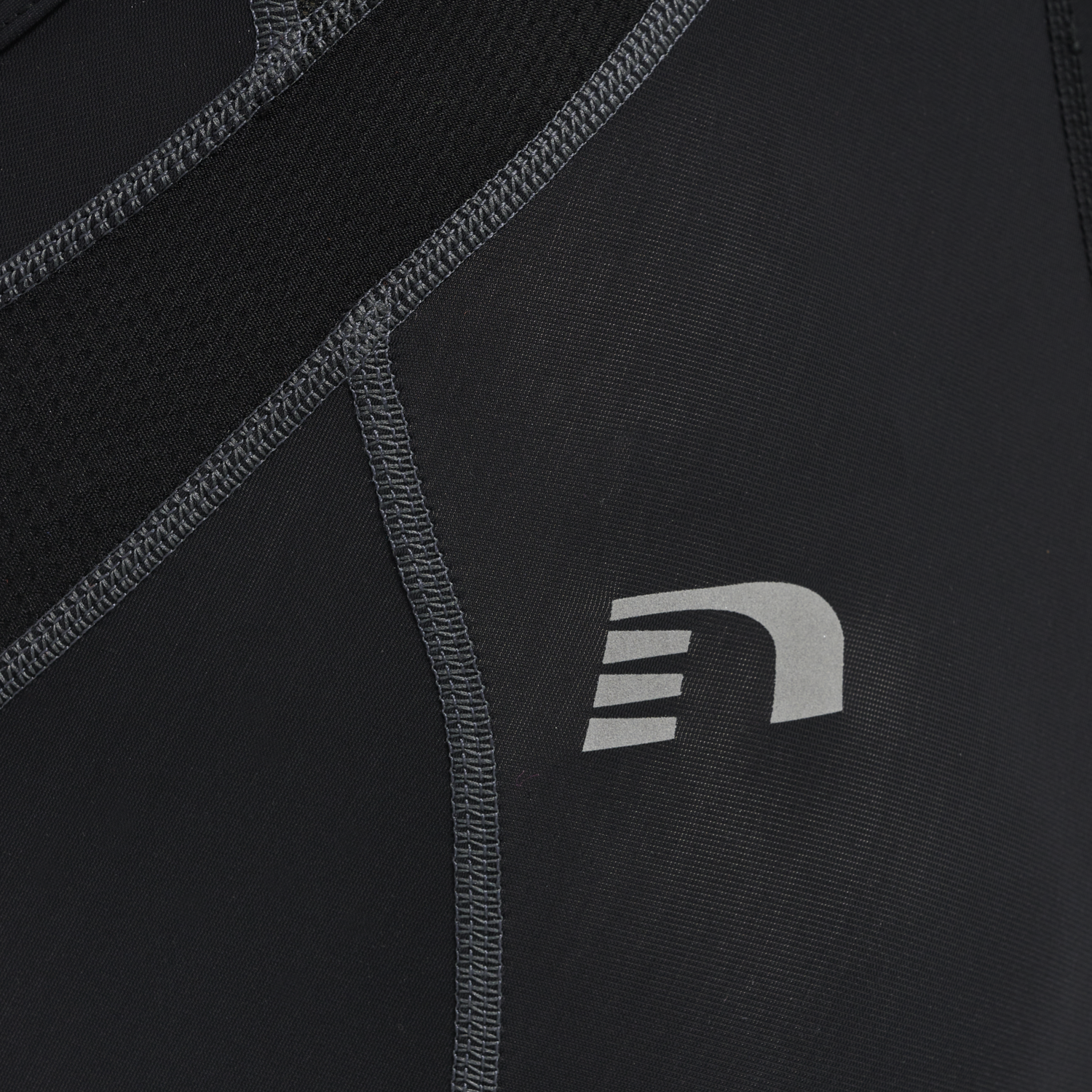 BIKE 8 PANEL BIB SHORTS, 0060, packshot