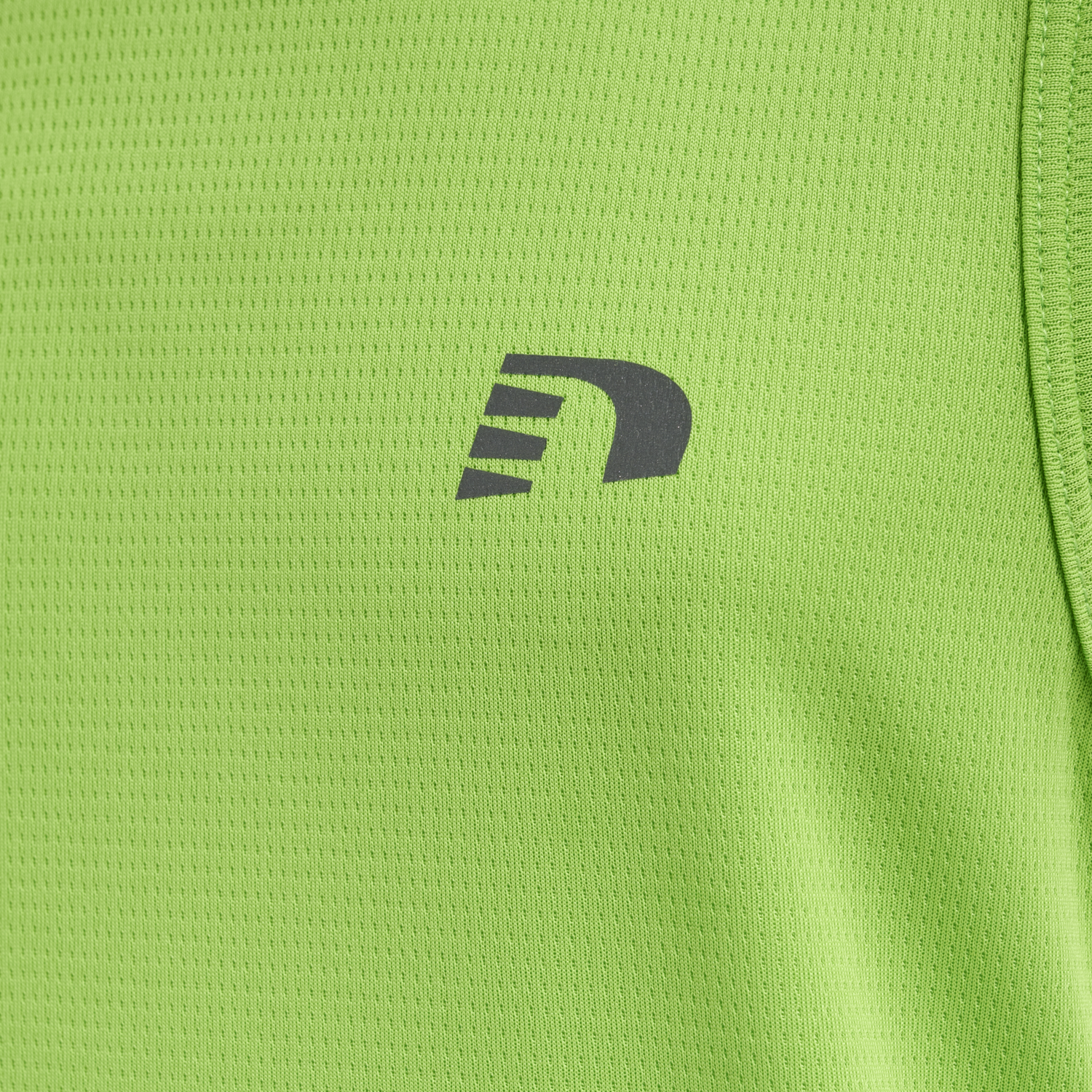 KIDS CORE RUNNING SINGLET, GREEN FLASH, packshot