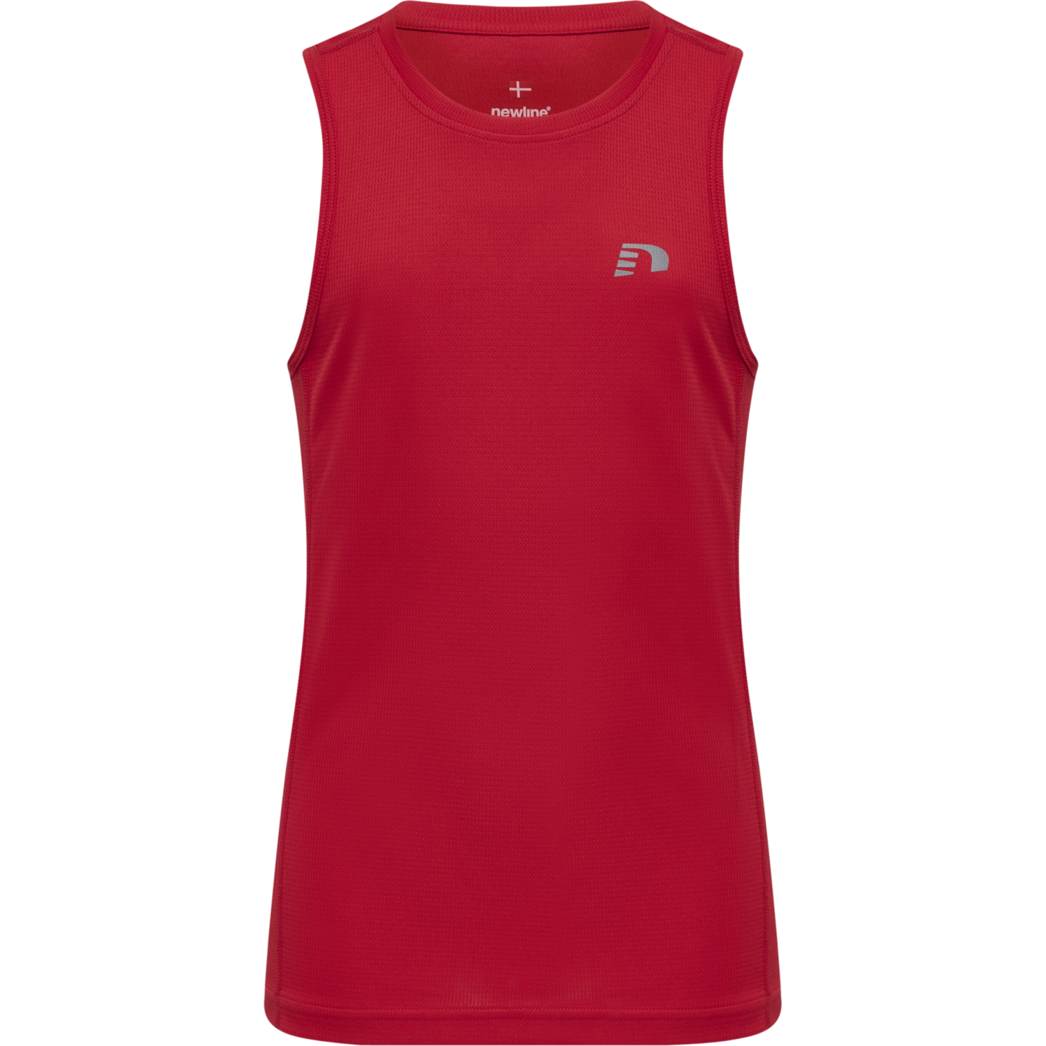 KIDS CORE RUNNING SINGLET, TANGO RED, packshot