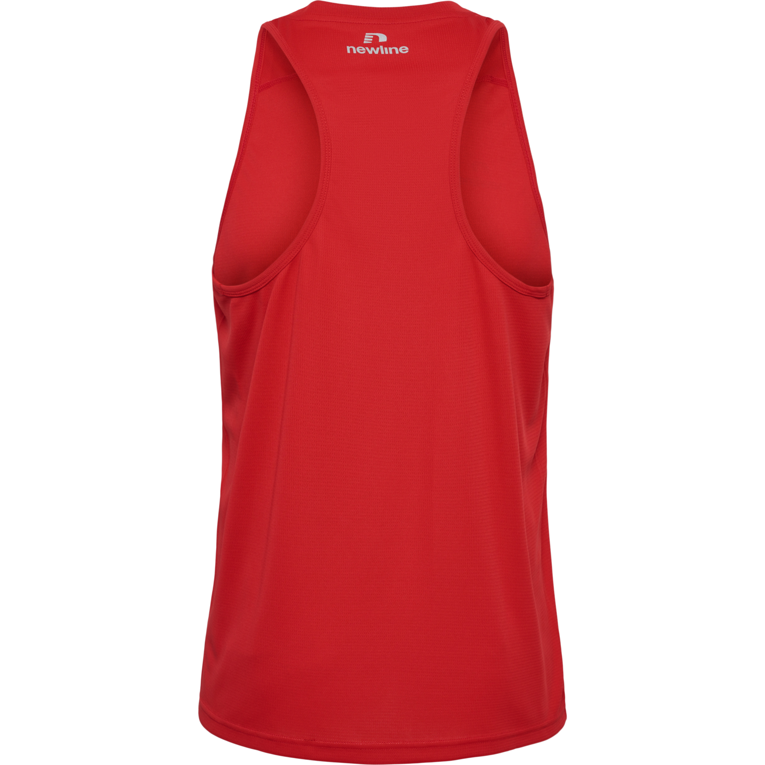 MEN'S ATHLETIC RUNNING SINGLET, TANGO RED, packshot