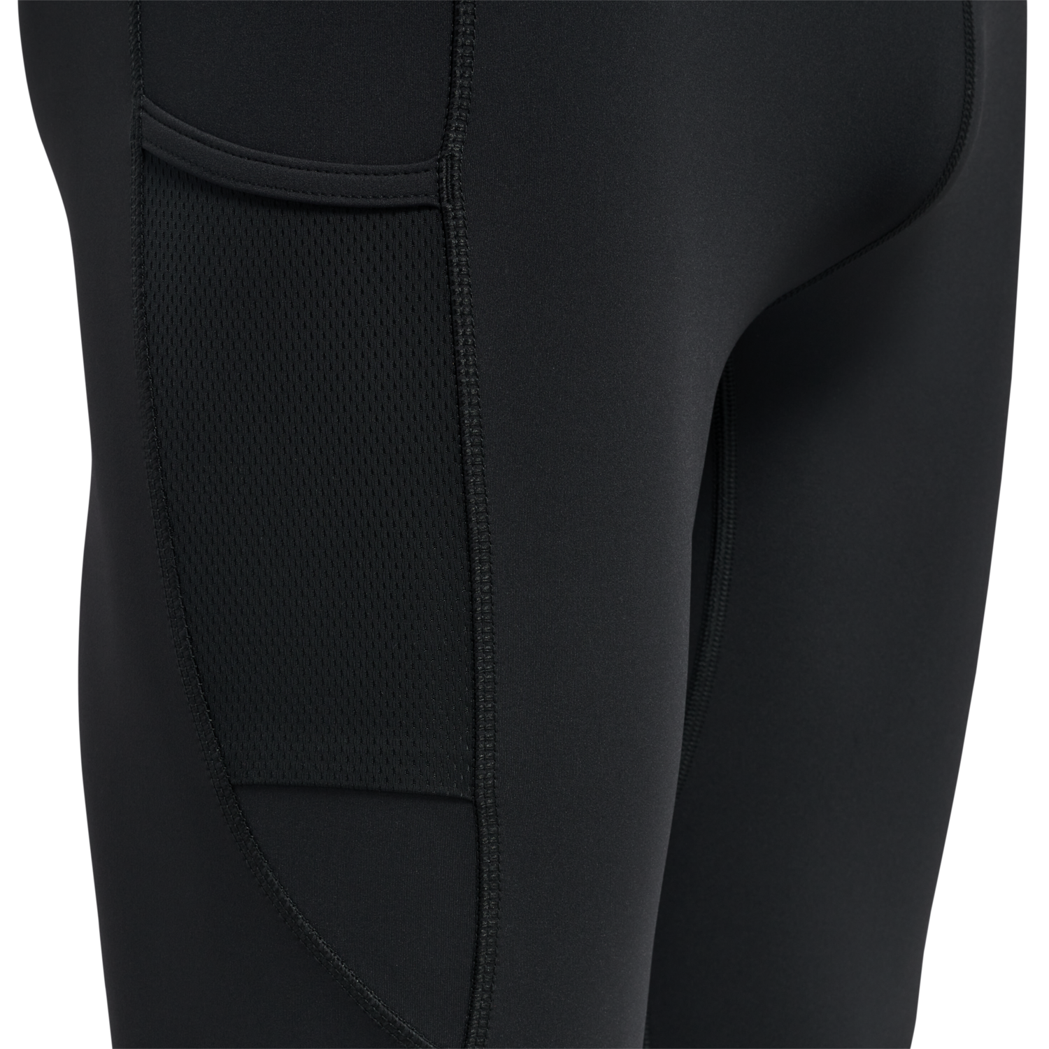 MEN'S CORE TIGHTS, BLACK, packshot