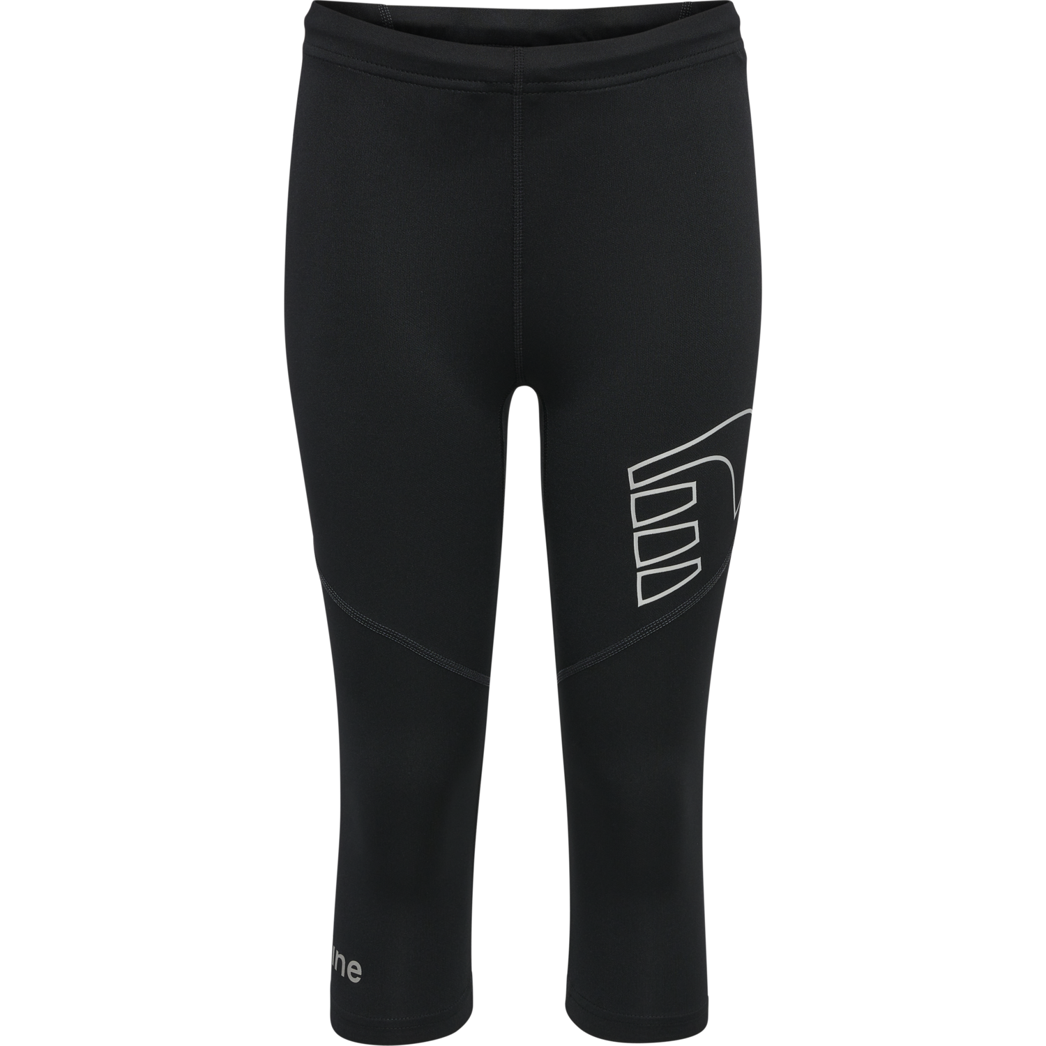 CORE KNEE TIGHTS KIDS, BLACK/FIESTA_CAZOO, packshot