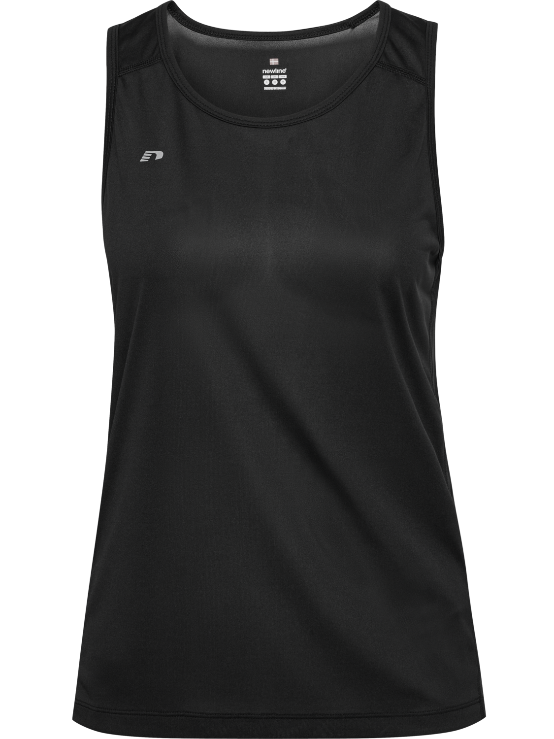 nwlBEAT SINGLET W, BLACK, packshot