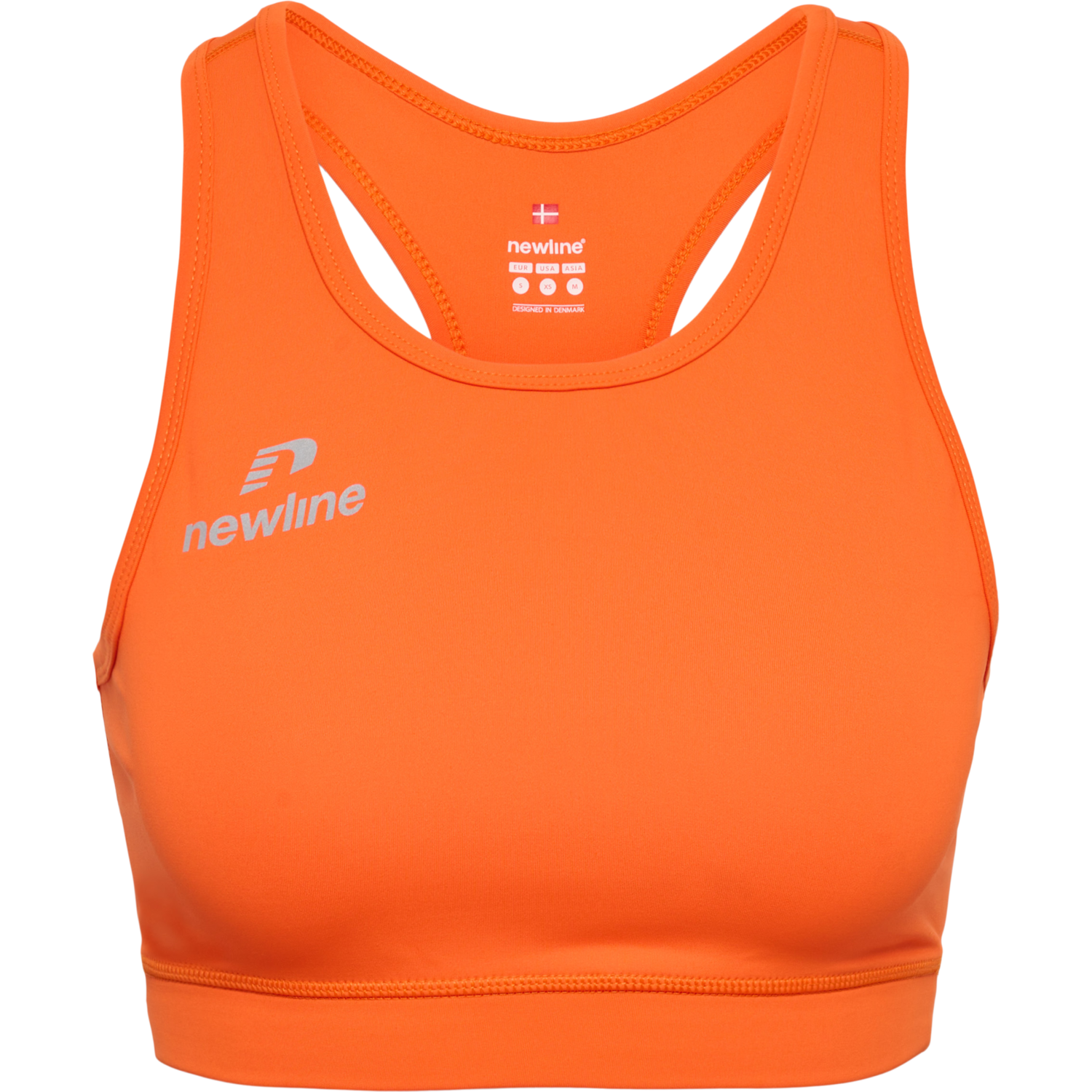 WOMEN'S ATHLETIC TOP, ORANGE TIGER, packshot
